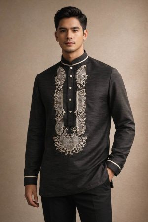 Black Barong Tagalog 3531