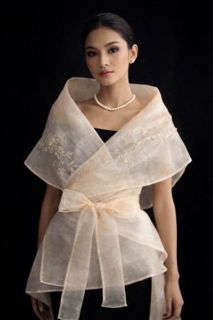 Women's Wrap Around Barong 5760A