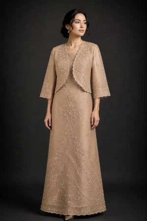 Custom Filipiniana Gown 6007CM