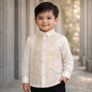 Organza Boy's Barong Tagalog 8195
