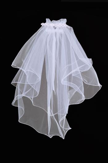 White Veil Tiered Veil • Off-White | Rue de Seine main image 3