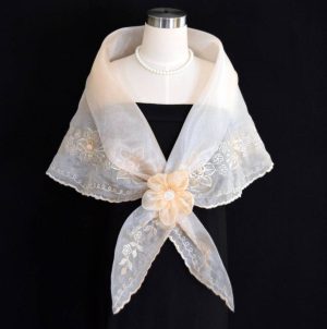 beige scarf