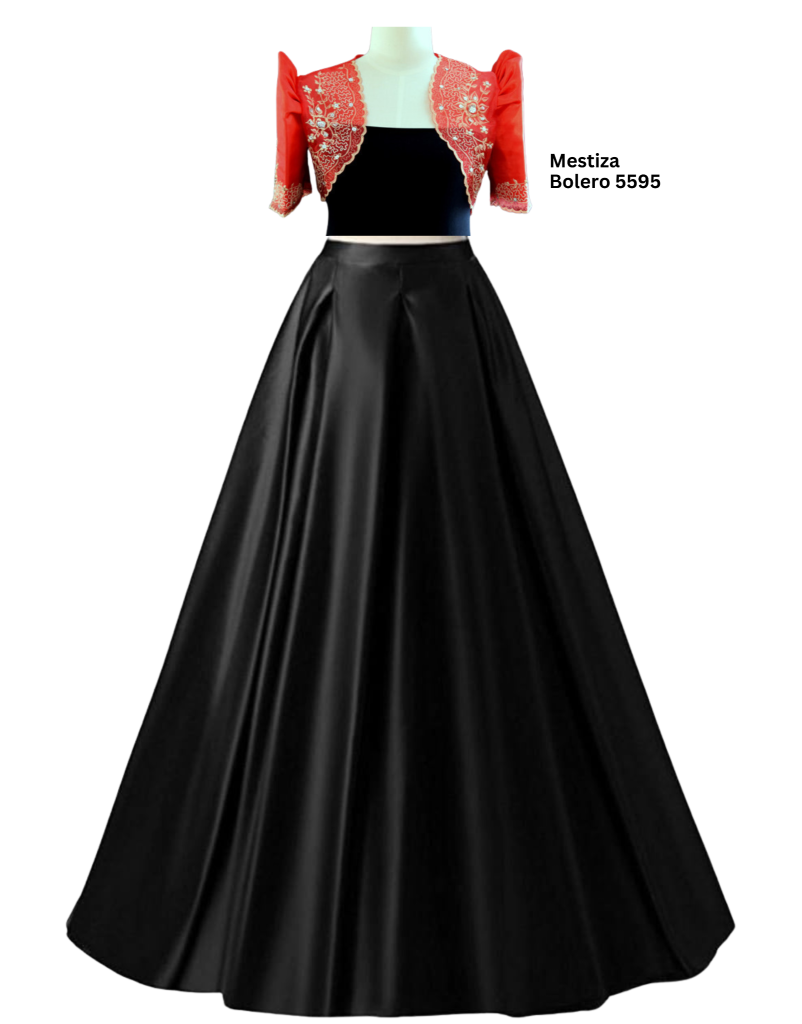 Satin Long Skirt Glamour