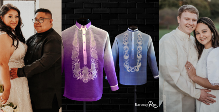 modern barong wedding