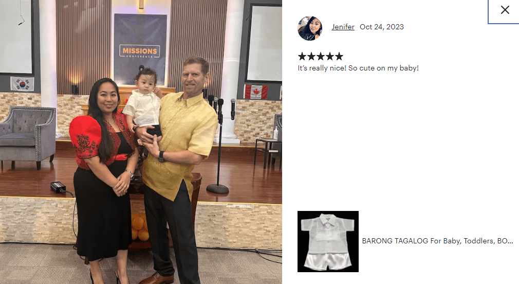 Home 72 Barong Tagalog