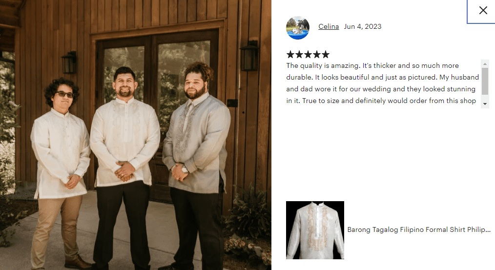 Home 76 Barong Tagalog