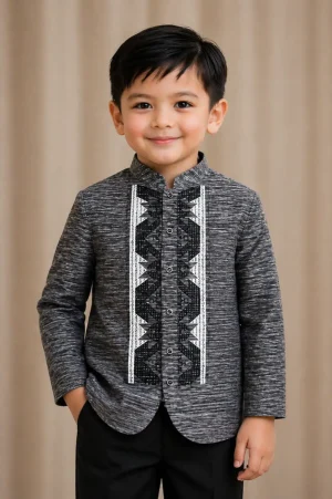 Boy's Coat Barong Tagalog 8310B
