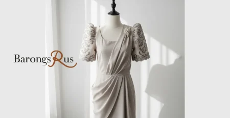Trendy Filipiniana Dress