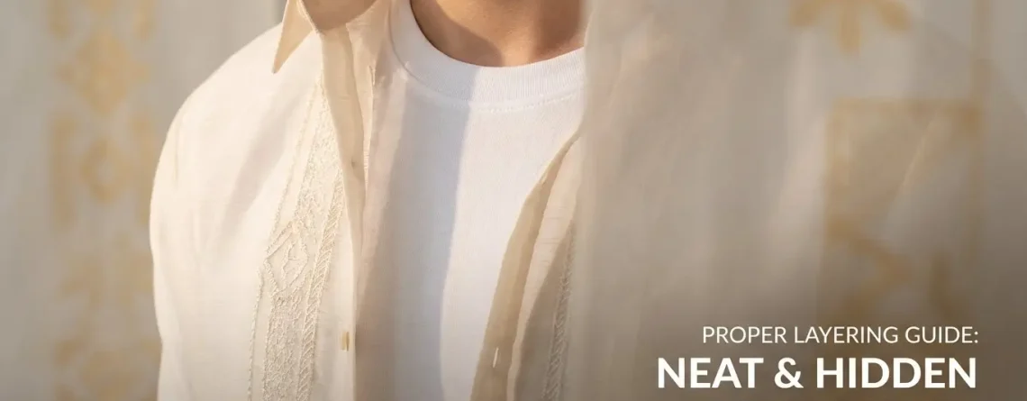 Undershirt for Barong