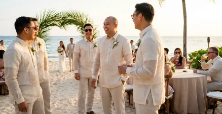 Barong Tagalog for Destination Weddings