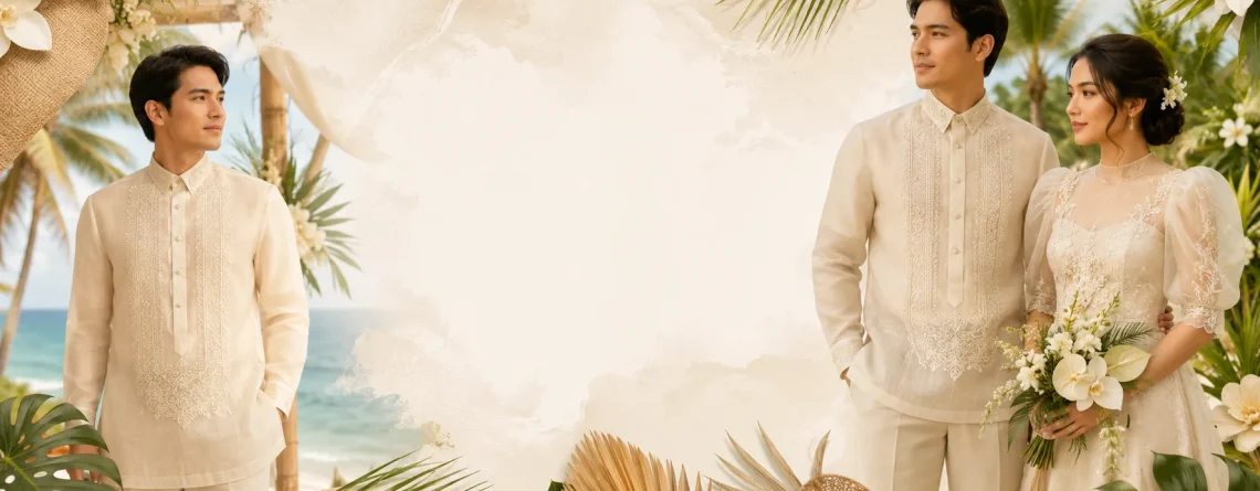 Wedding Barong Ideas for Tropical Ceremonies