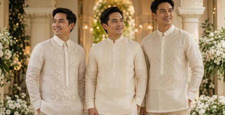 Barong Tagalog for wedding