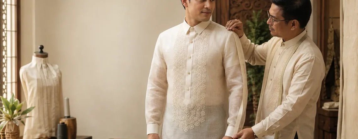 Barong Tagalog Sizing Guide