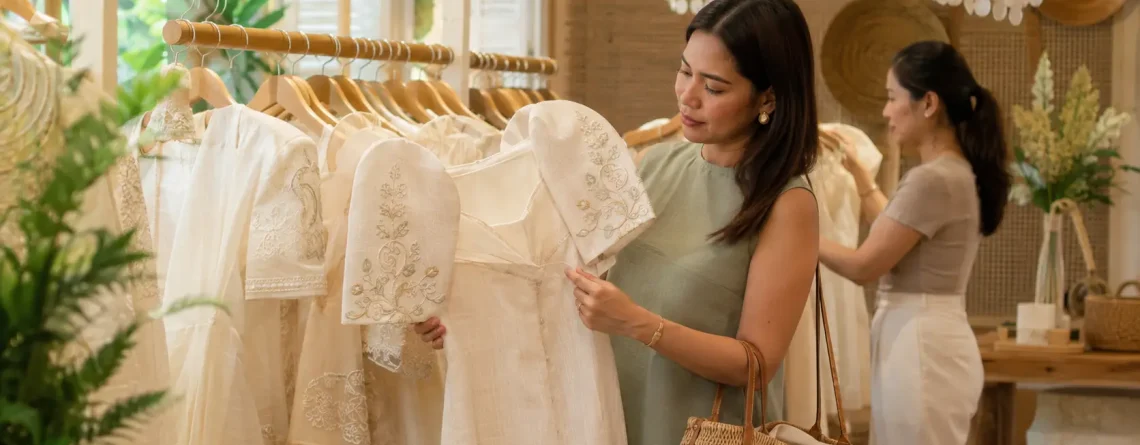 Authentic Filipiniana Dresses