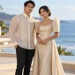 Barong and terno by the Pacific