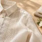 Ivory Barong and Natural Wedding Details